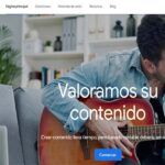 Homepage de google adsense 2022