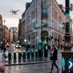 Dispositivos tecnológicos conectados a través del internet de las cosas.