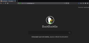Pagina oficial de duckduckgo