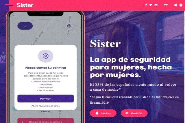 Sister: la App que vigila y cuida a las mujeres