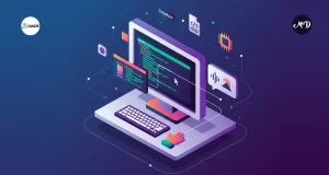 Computadora de escritorio con un programa abierto y una ventana de un executable