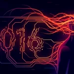 Figura humana desvaneciéndose y detrás el numero 2016