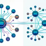 Simulación de dos arquitecturas de PLC: centralizado y distribuido y como se conectan entre si.