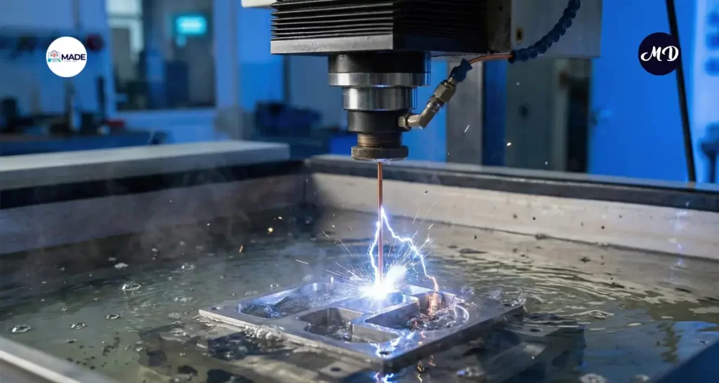 Electroerosión (EDM): Cortando con rayos controlados